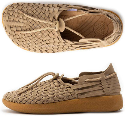 Hand-Knit Upper Shoes