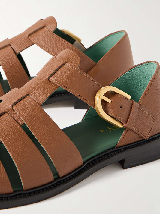Full-Grain Leather Sandals