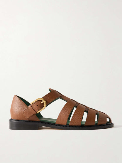 Full-Grain Leather Sandals