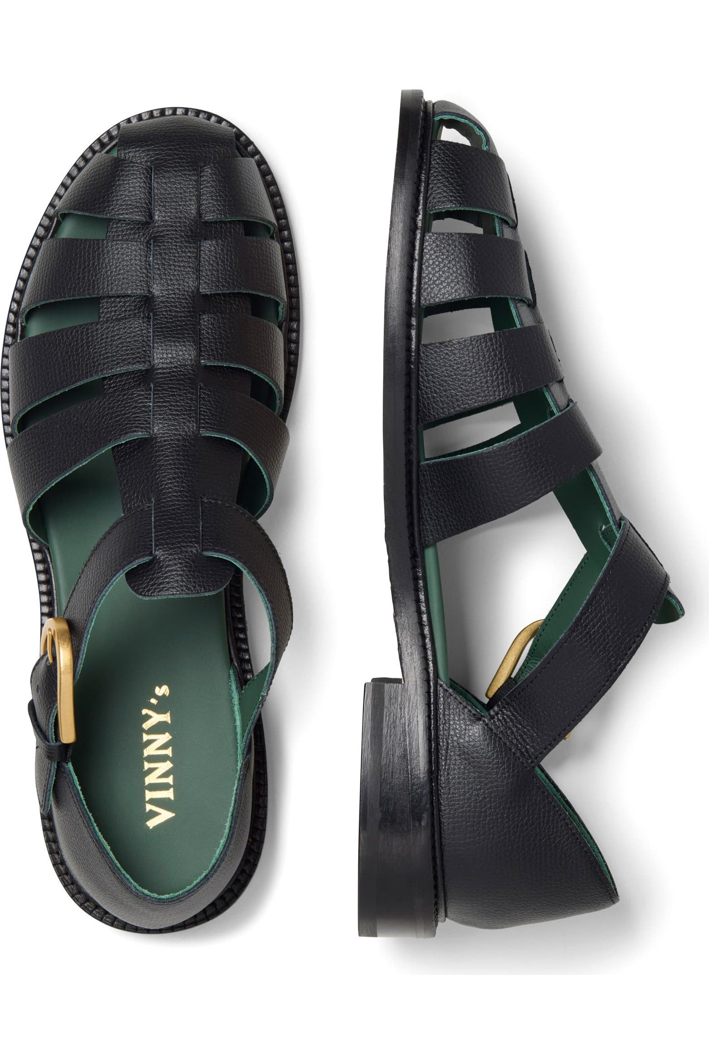 Full-Grain Leather Sandals
