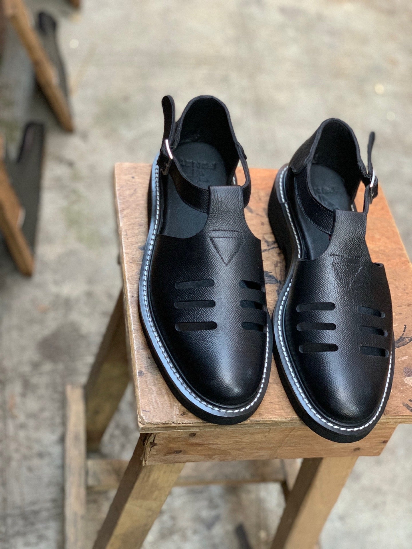 The Modern T-Strap Artisan Sandal