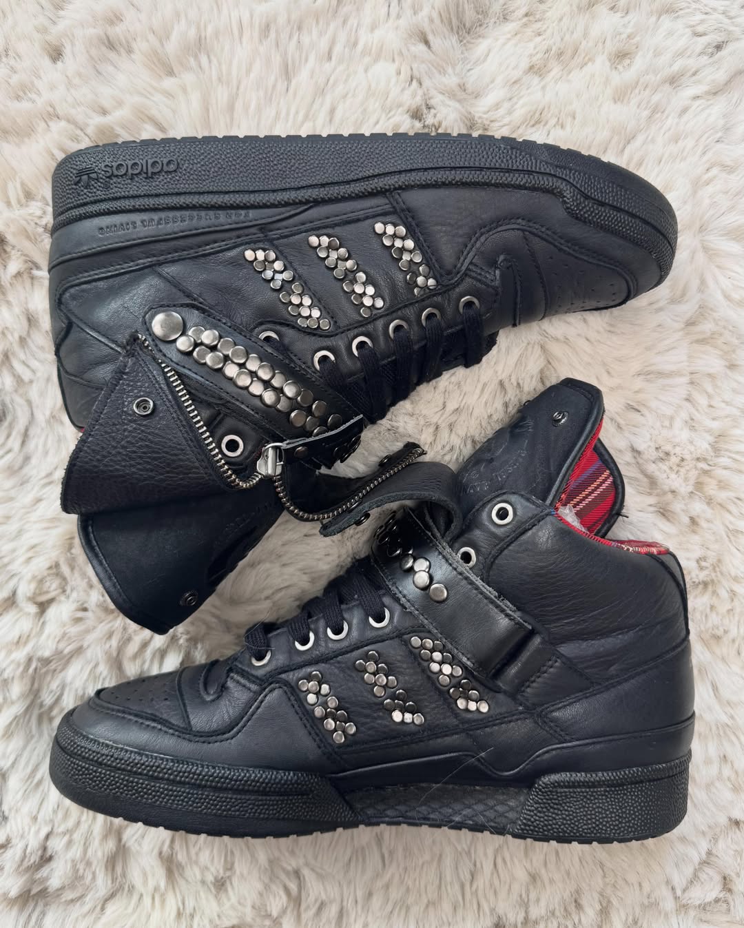 High Studded Shoes