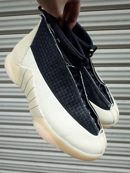 Black Muslin Sneakers