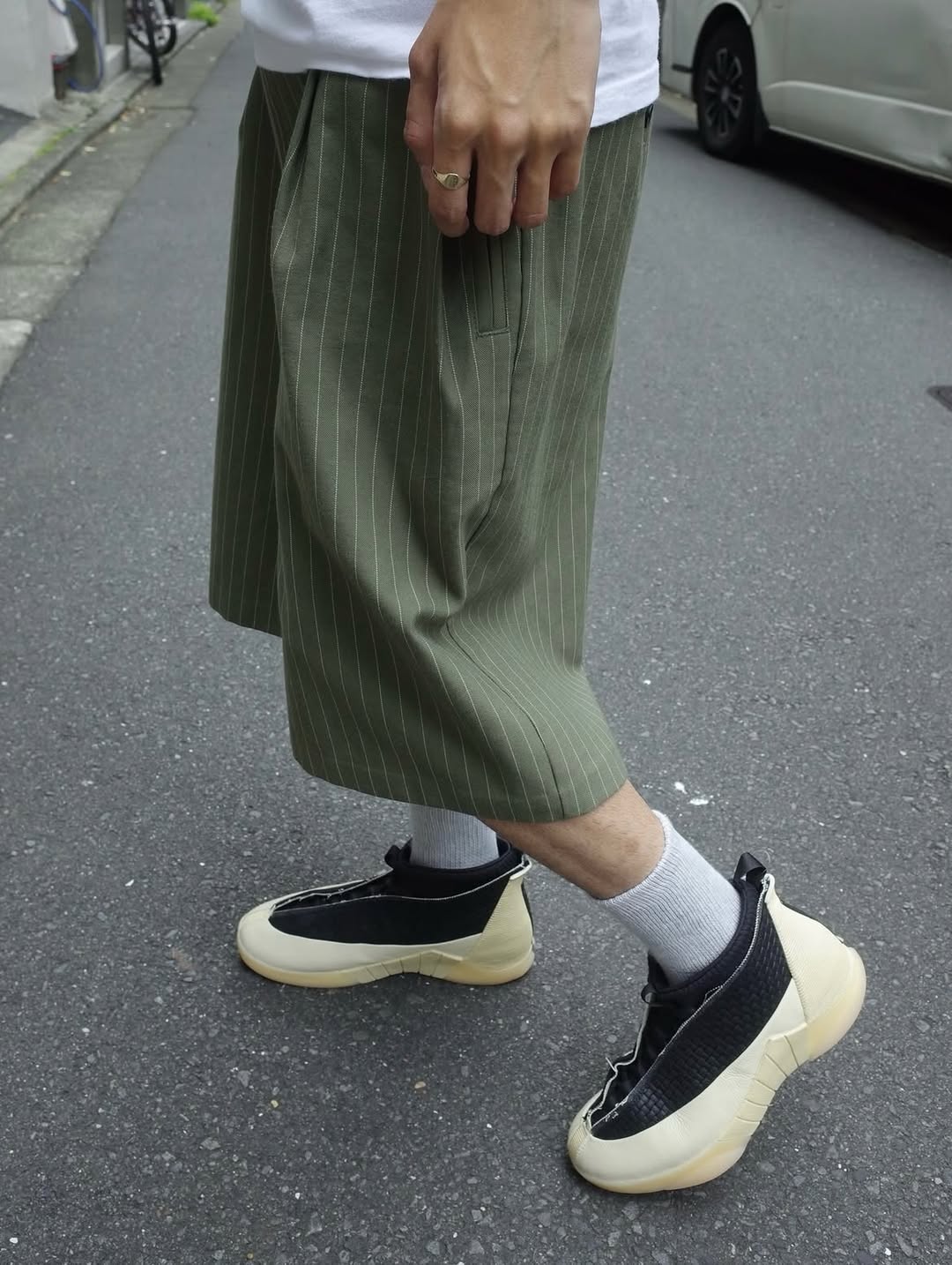 Black Muslin Sneakers