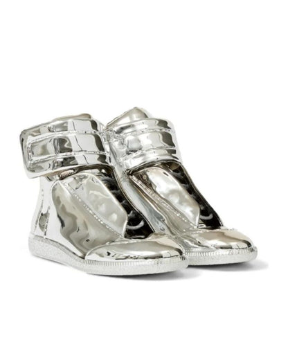 Men's Velcro High-Top Trainers