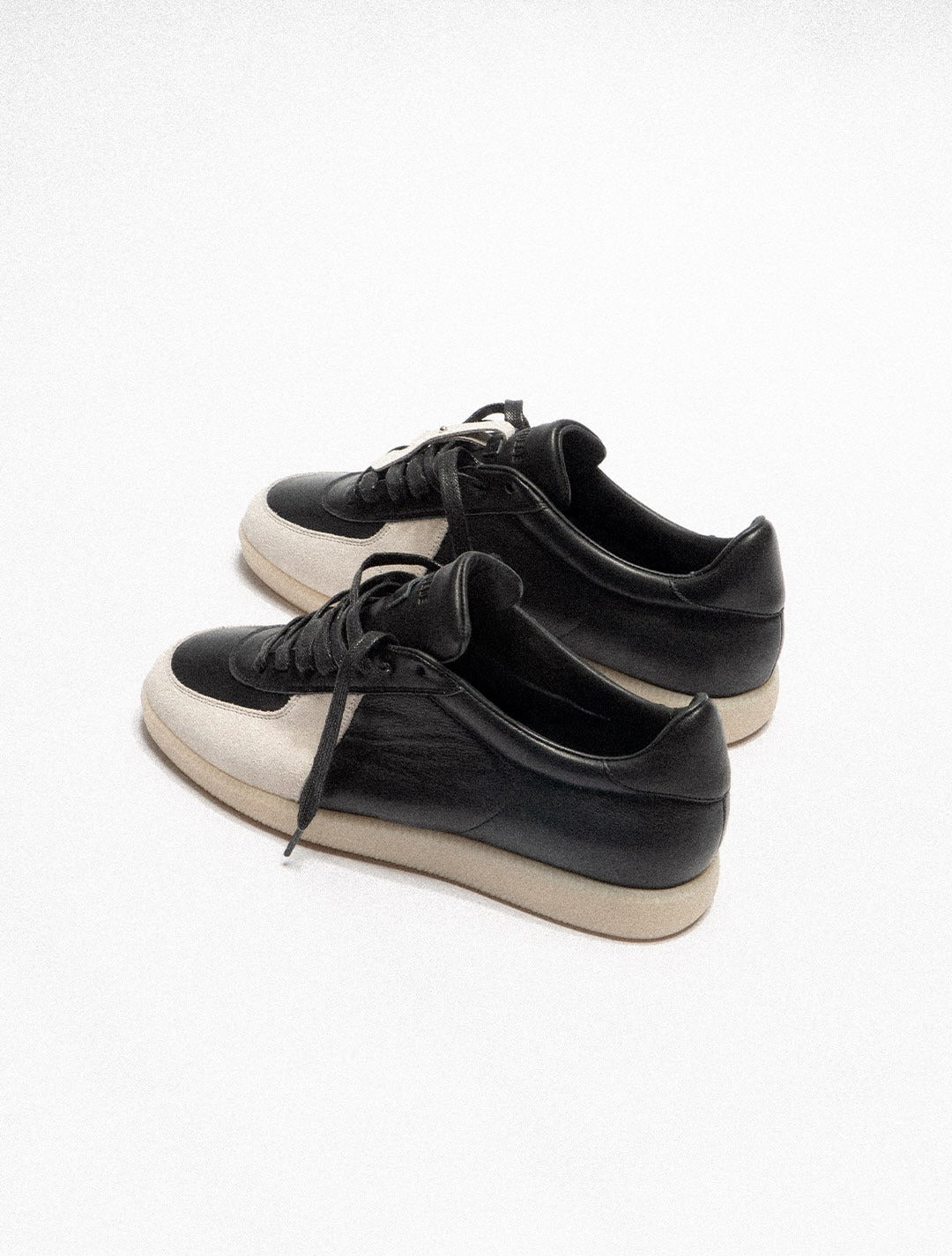 Patchwork Leather Shoes